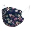 Ale Washable Face Mask Fiori Navy