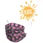 Ale Kids Washable Face Mask Garda Black Fluro Pink