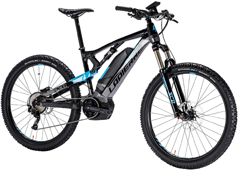 Lapierre Overvolt XC 300 27.5 Plus Electric Bike 2018 Black/Blue-1