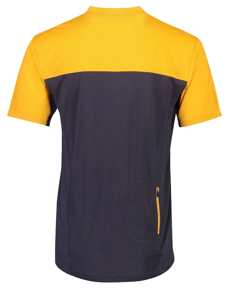 Mons Royale Redwood Enduro VT SS Jersey Gold/9 Iron-1