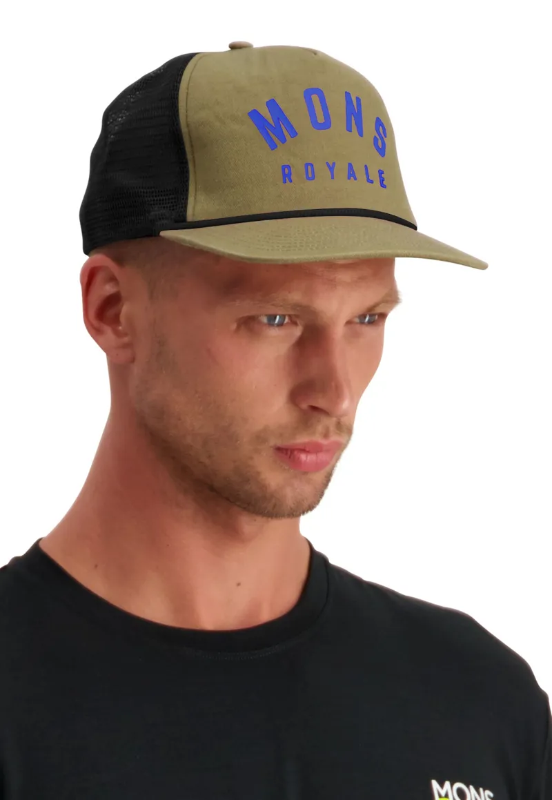 Mons Royale The ACL Trucker Cap Olive-2