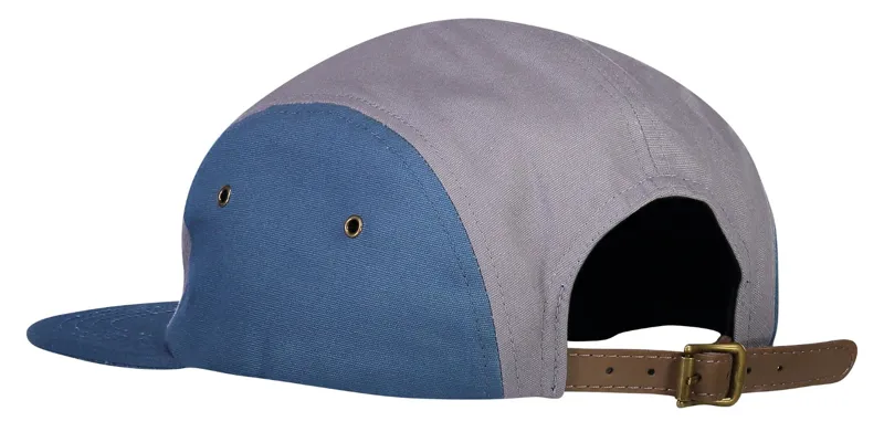 Mons Royale Beattie 5 Panel Cap Denim/Grey-1