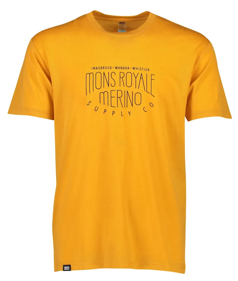 Mons Royale Icon SS Tee Gold