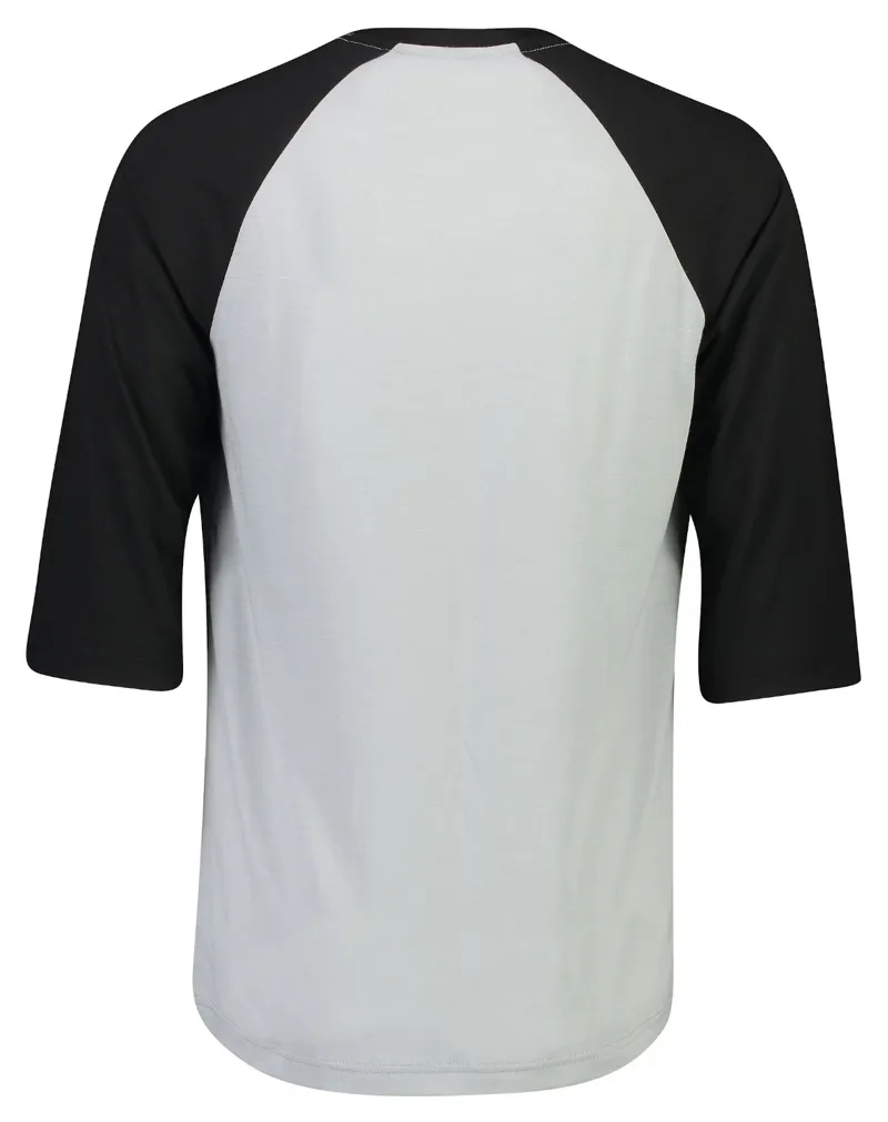Mons Royale Tarn Freeride Raglan 3/4 Jersey Black/Grey-1