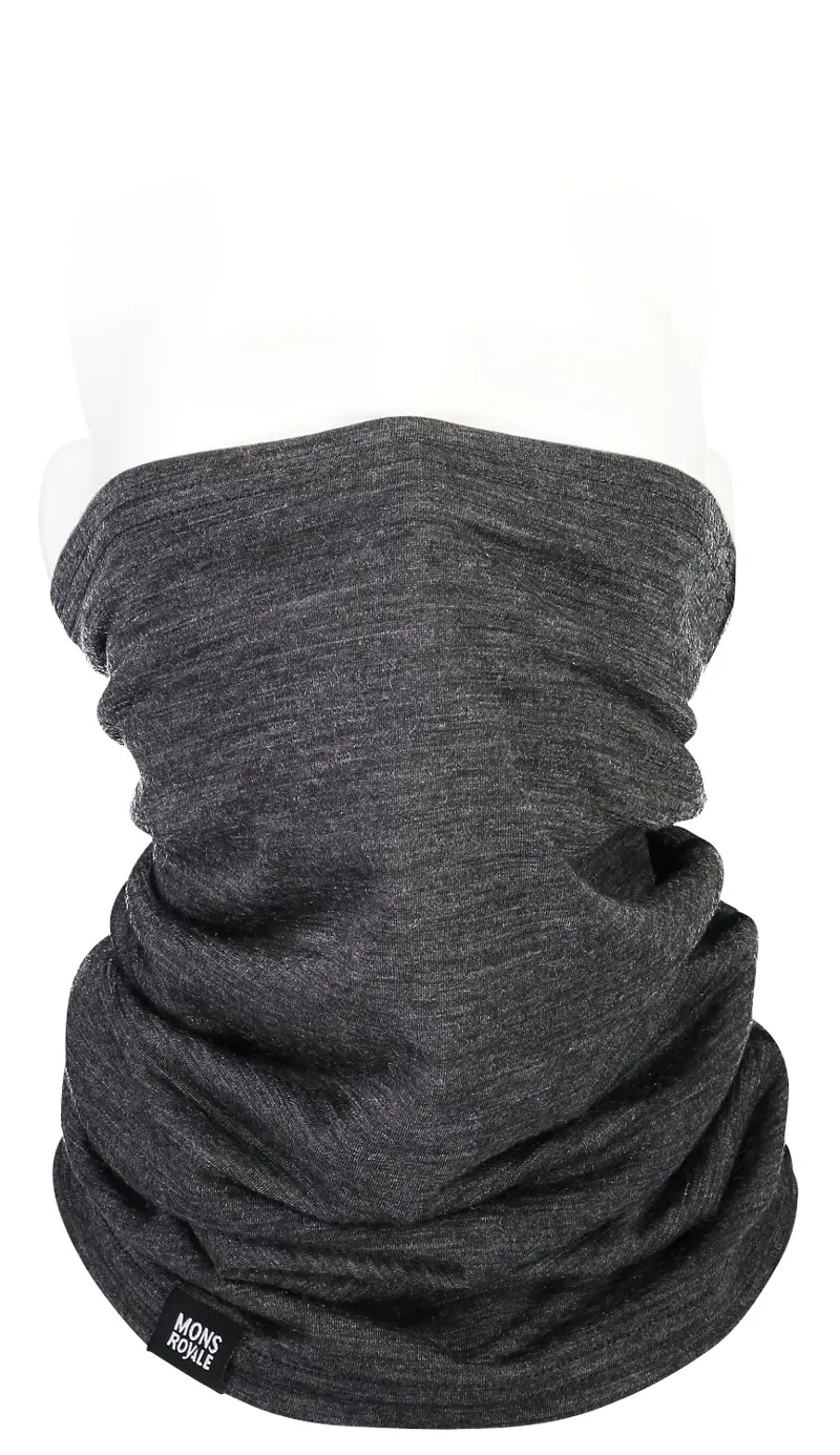 Mons Royale Light Adventure Neck Warmer Smoke