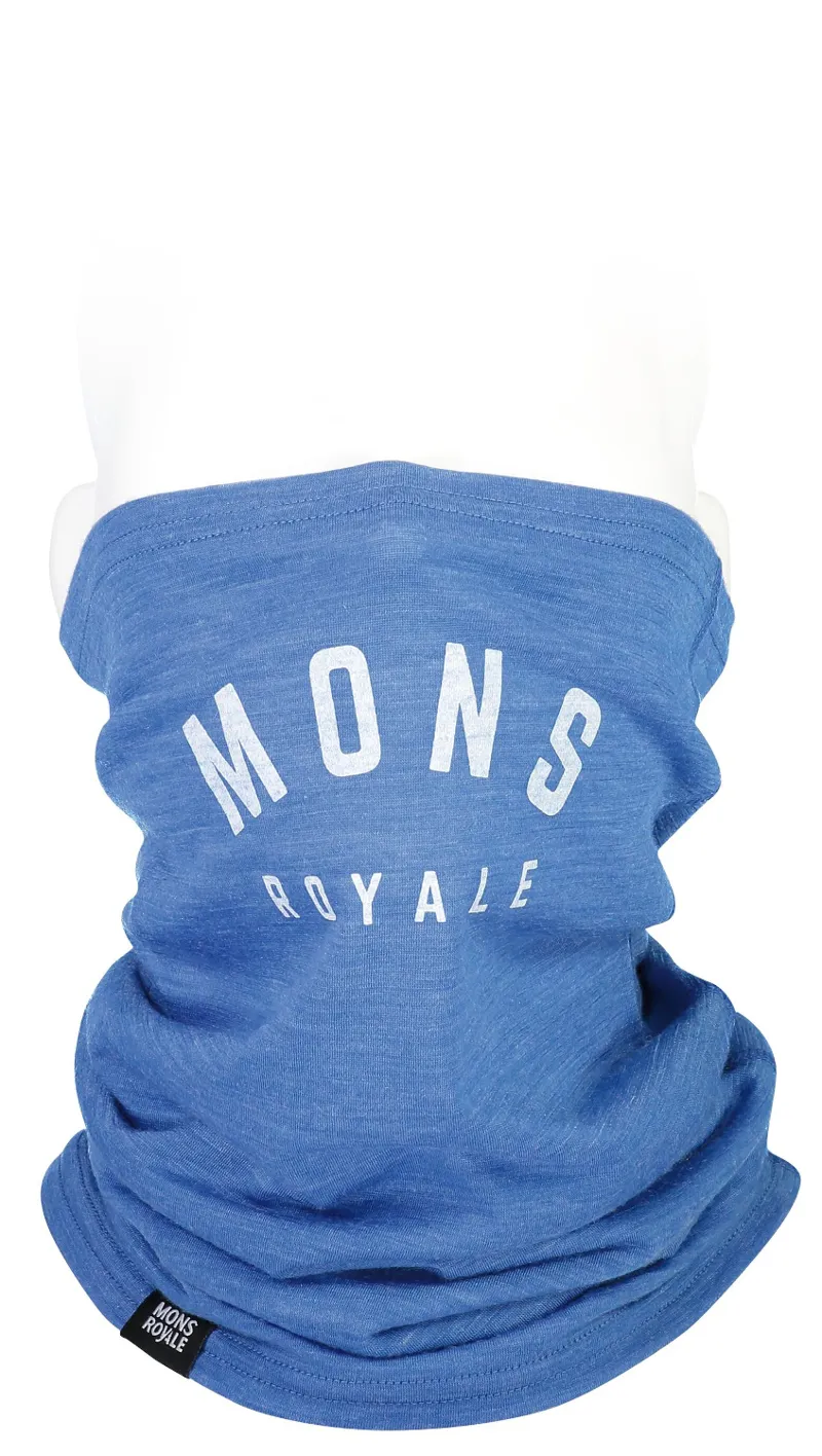Mons Royale Light Adventure Neck Warmer Rebel Blue