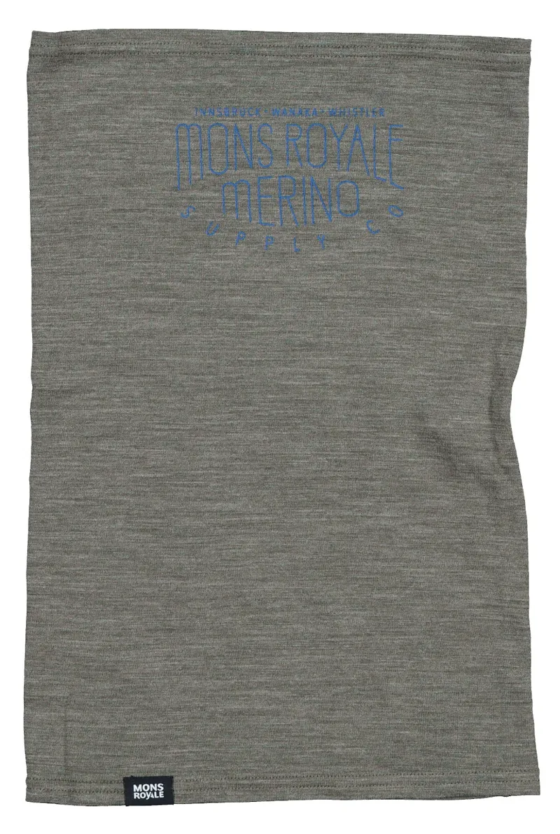 Mons Royale Light Adventure Neck Warmer Olive-1