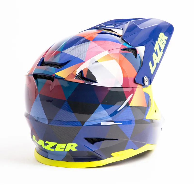 Lazer Phoenix+ Full Face Helmet Black/Blue/Red-2