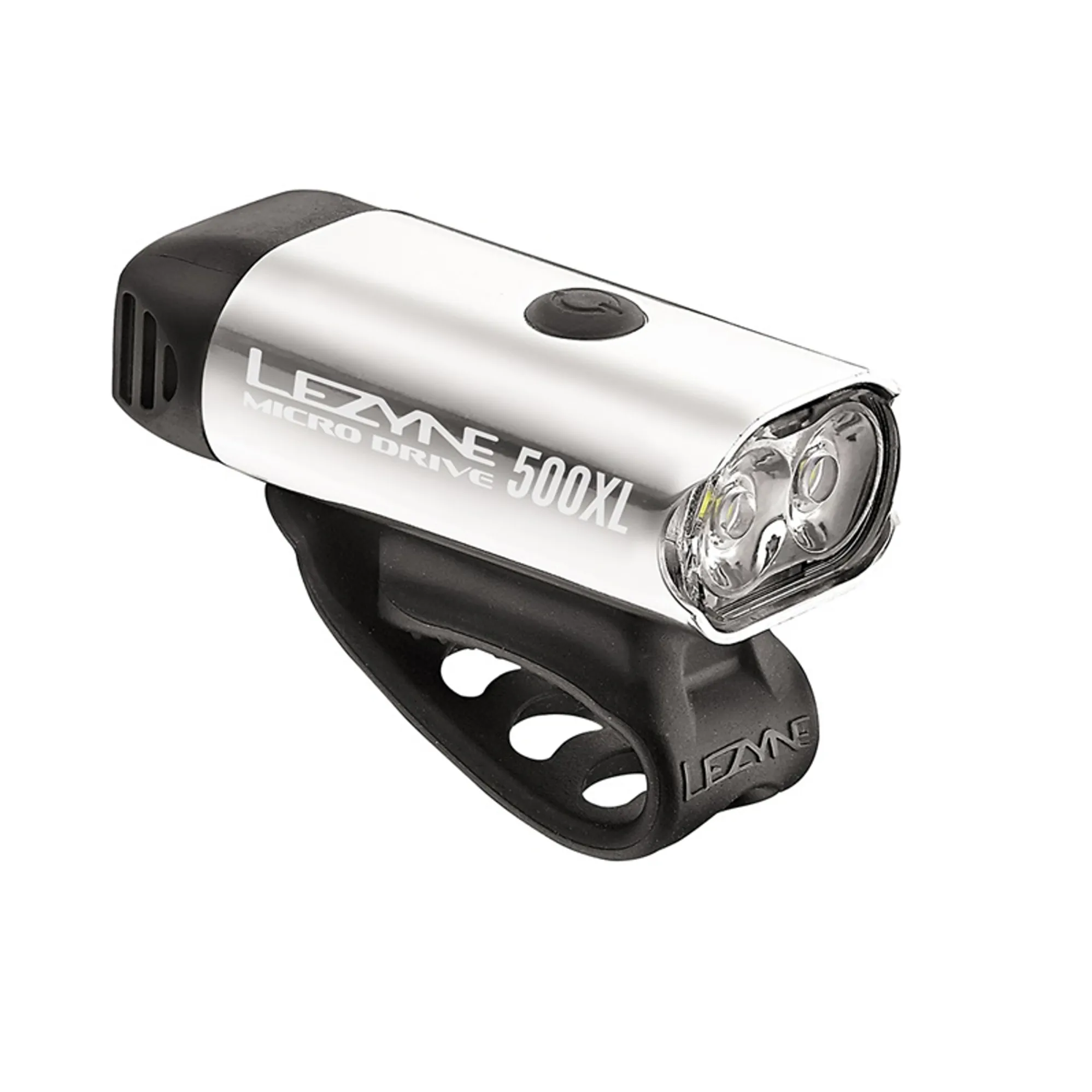 Lezyne Micro Drive 500XL Front Light Silver - Main Image