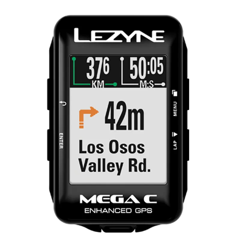 Lezyne Mega C GPS Computer Black-1