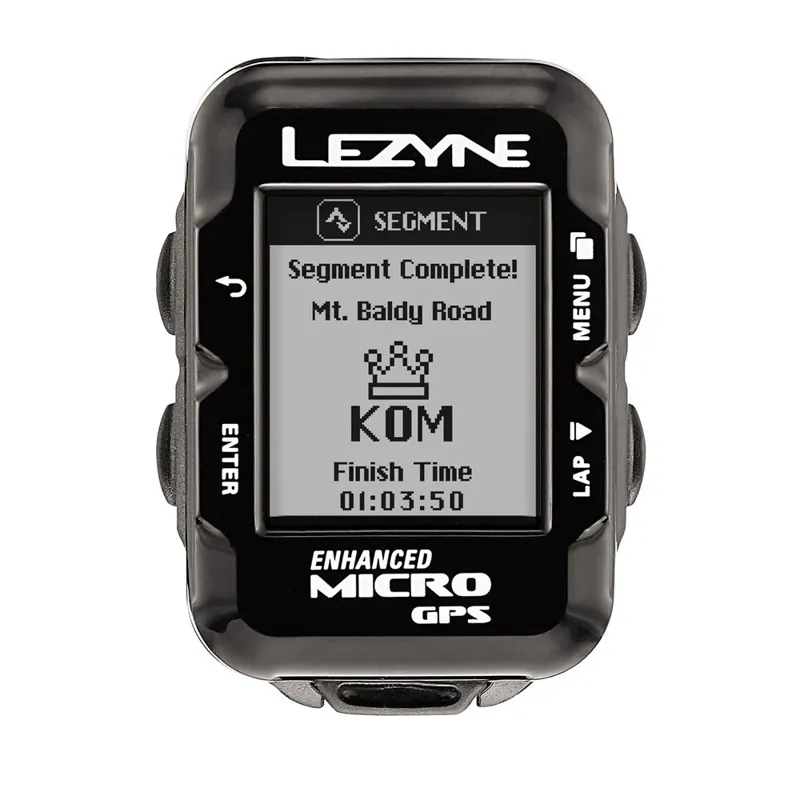 Lezyne Mini Navigate GPS Cycle Computer Black-3