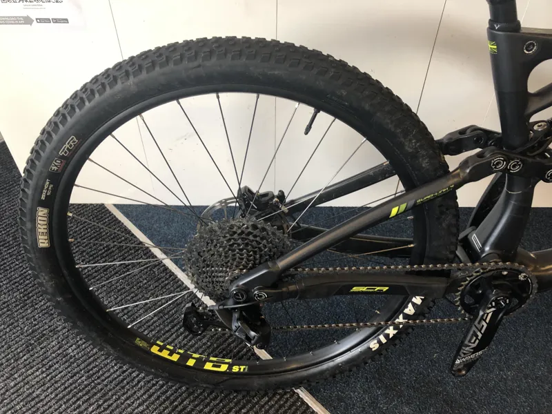 Second Hand Whyte S150 C RS M 2019 Matt Granite/ Lime/Olive/Grey-4