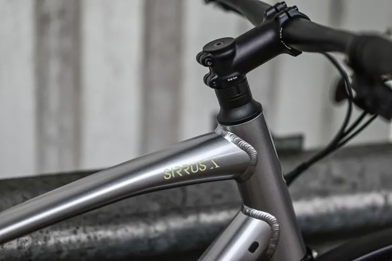 2nd Hand Specialized Sirrus X3.0 Medium Hybrid Bike 2022 Silver/Yellow/Black-1