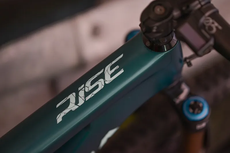 2nd Hand Orbea Rise M10 Medium Electric Bike 2021 Ice Green/Ocean-3