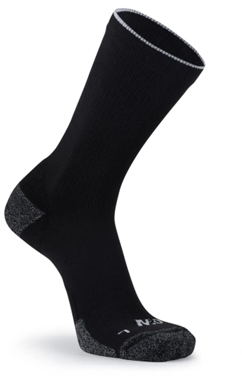 M2O Merino Crew Compression Socks Black
