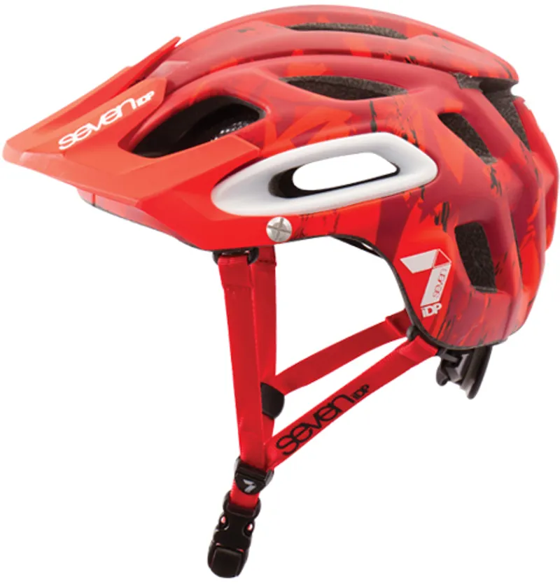 Seven iDP M2 Helmet Red/Camo