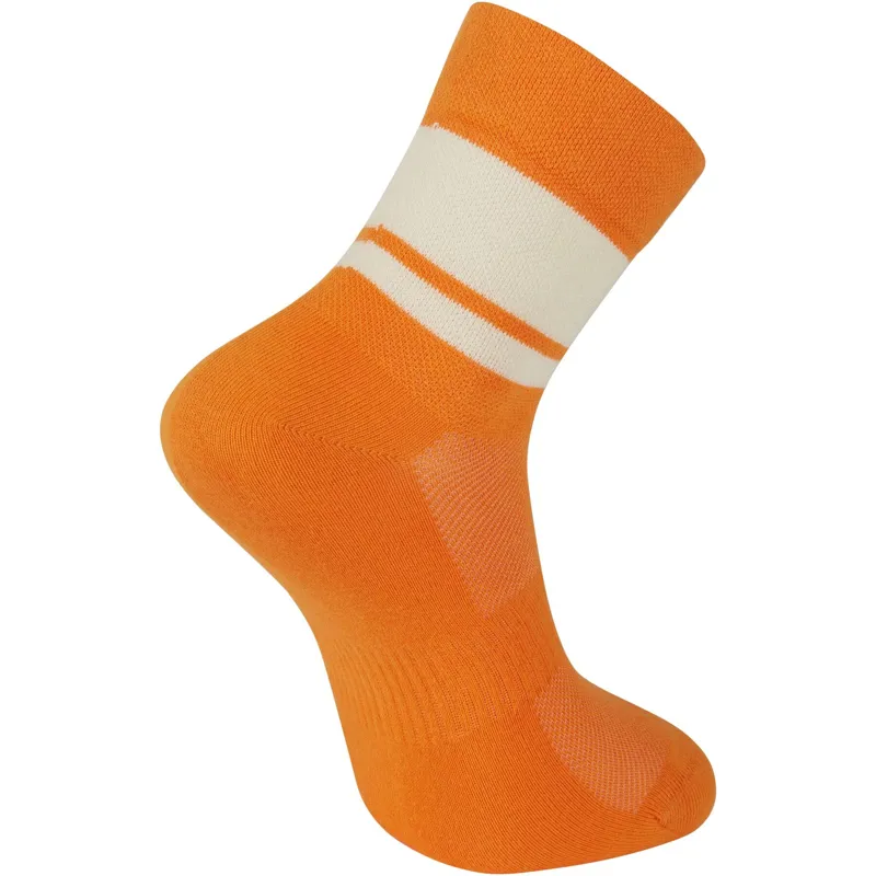 Madison Freewheel Road Socks Mango Orange-1
