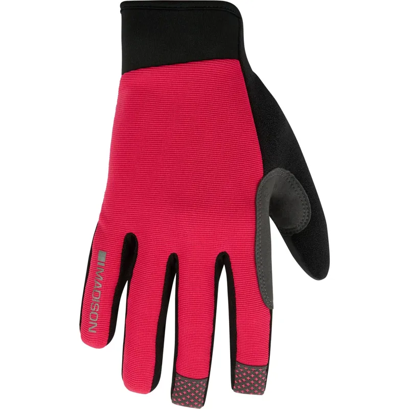 Madison Freewheel Trail Gloves Magenta Pink