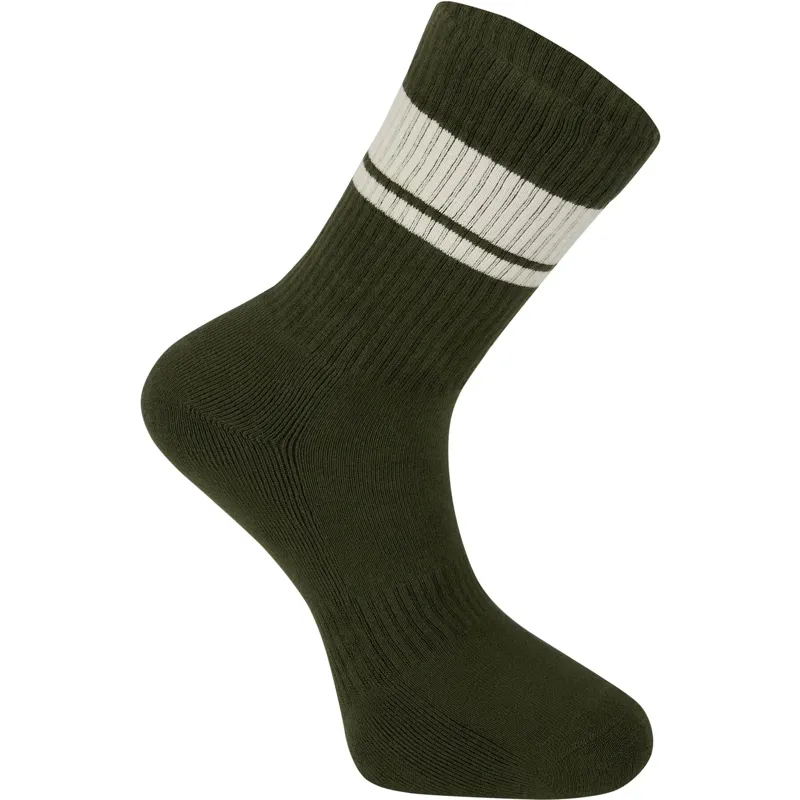 Madison Roam Isoler Road Crew Socks Midnight Green