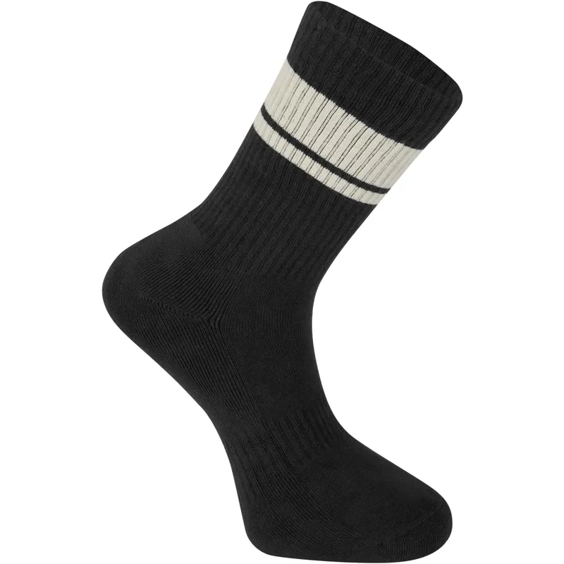Madison Roam Isoler Road Crew Socks Black