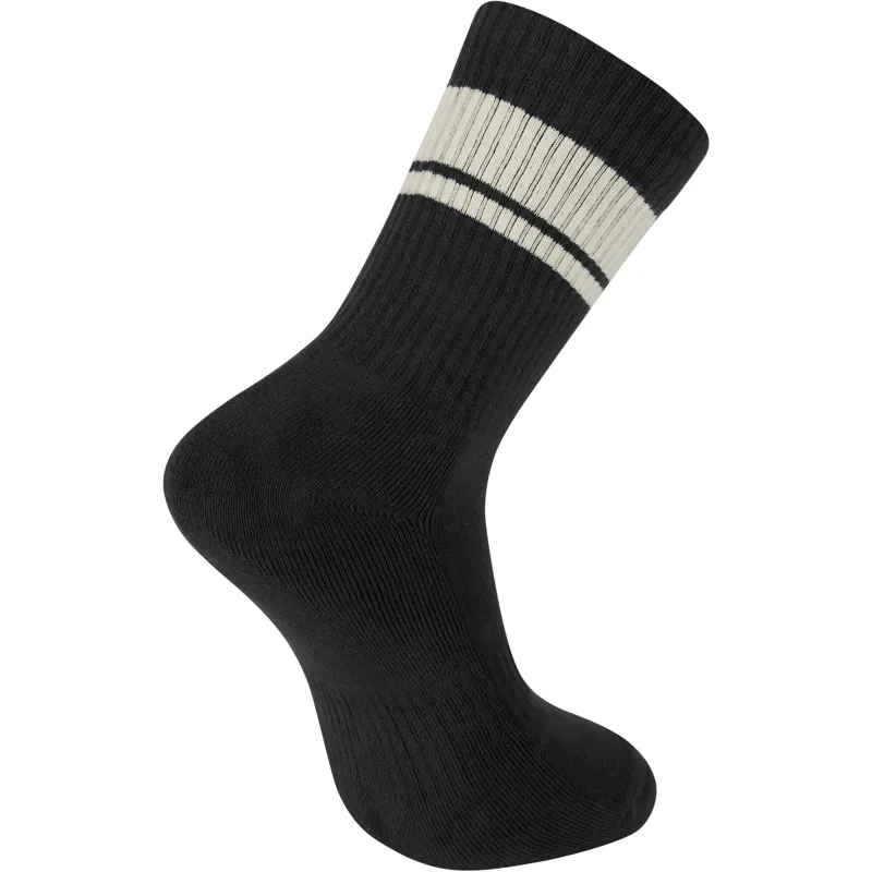 Madison Roam Isoler Road Crew Socks Black-1