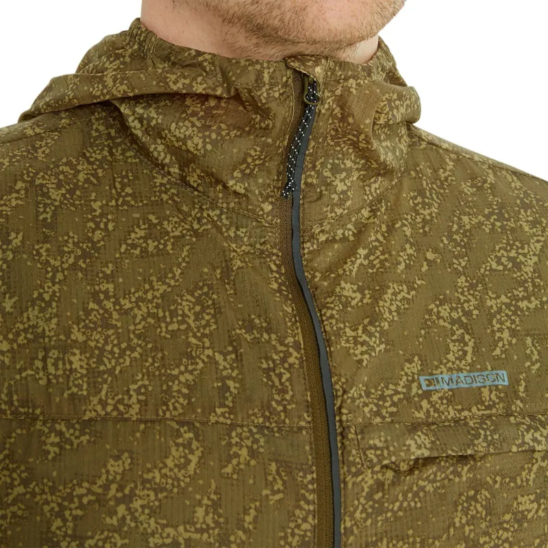 Madison Roam LightWeight Packable Jacket Camo Dark Olive-4