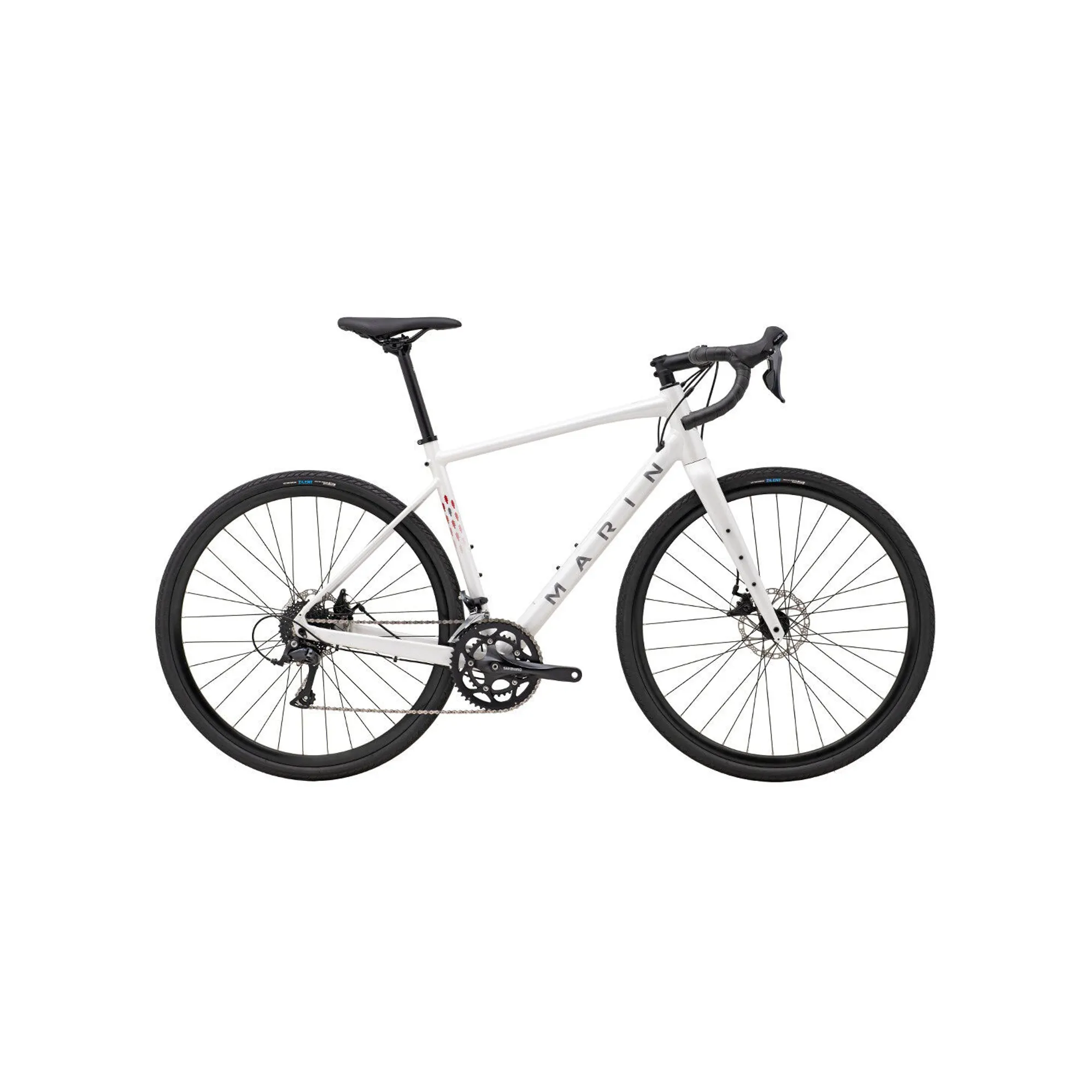Marin Gestalt 50 Gravel Bike 2025 White - Main Image