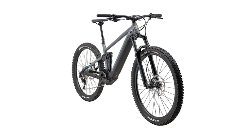 Marin Rift Zone E Electric Bike 2024 Grey/Blue -2
