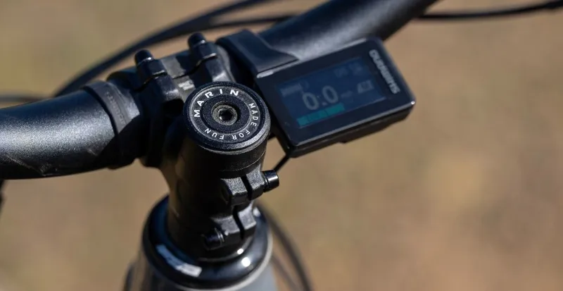 Marin Rift Zone E Electric Bike 2024 Grey/Blue -5