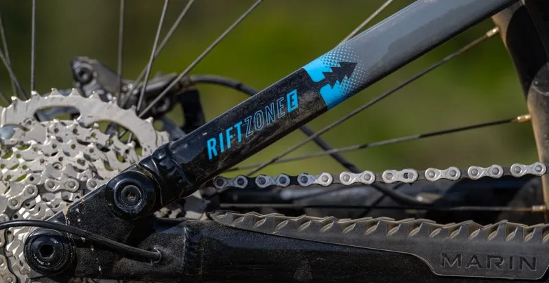 Marin Rift Zone E Electric Bike 2024 Grey/Blue -4