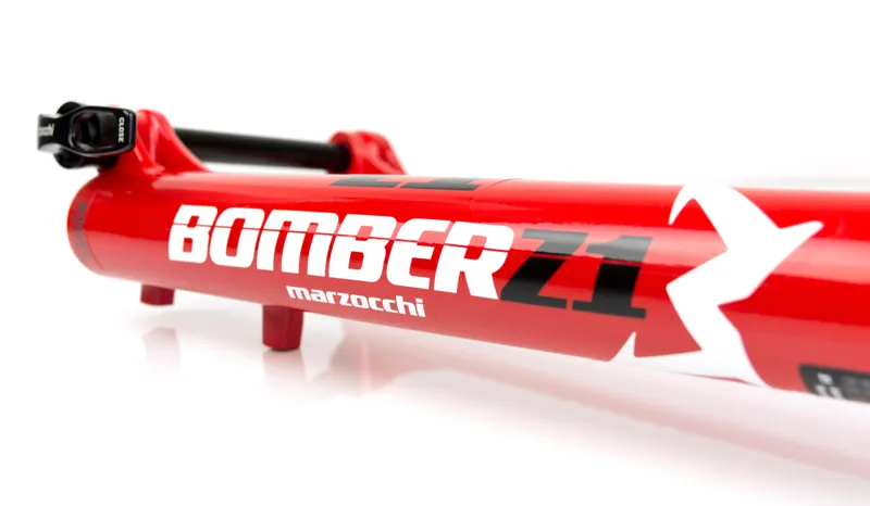 Marzocchi Bomber Z1 Coil GRIP Tapered Fork 27.5in 15QRx110 Boost Red-3