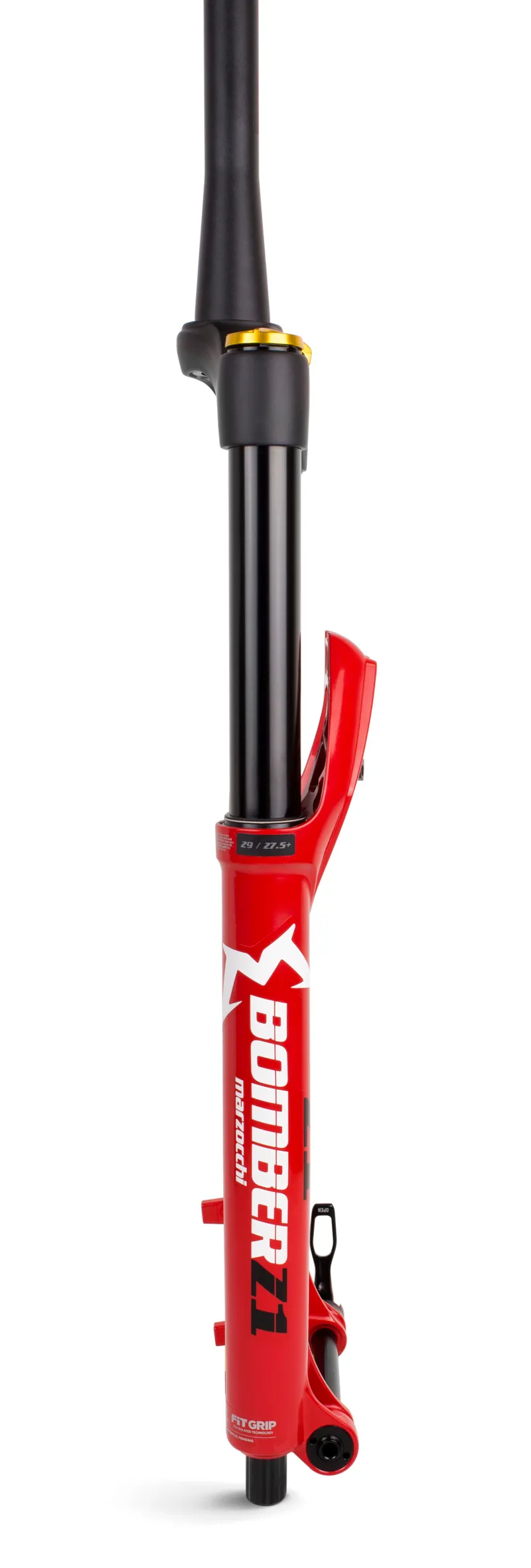 Marzocchi Bomber Z1 Coil GRIP Tapered Fork 29in 15QRx110 Boost Red-1