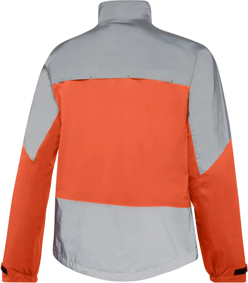 Madison Stellar Reflective Waterproof Jacket Red/Silver-1