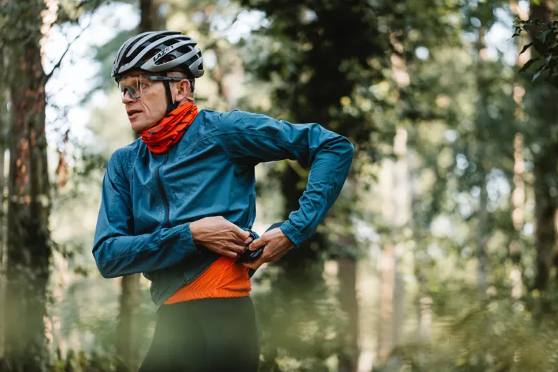 Madison RoadRace Super Light Waterproof Softshell Jacket Blue-6