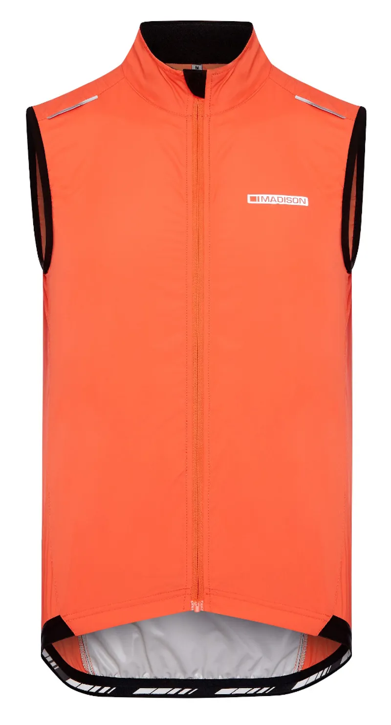 Madison Sportive Windproof Gilet Red
