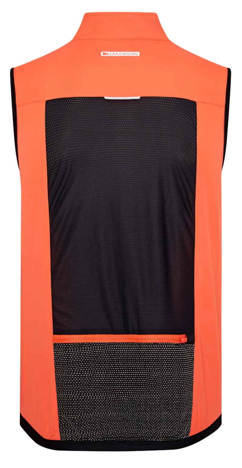 Madison Sportive Windproof Gilet Red-1