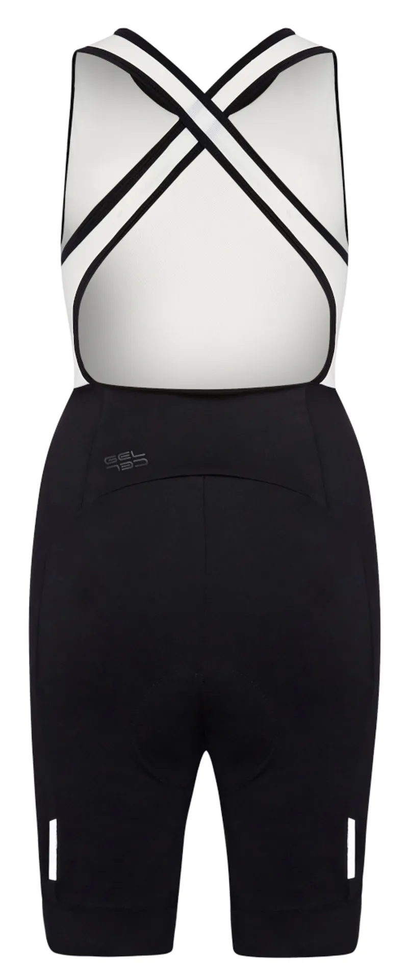 Madison Sportive Womens Road Bib Shorts with Pad Black/White-1