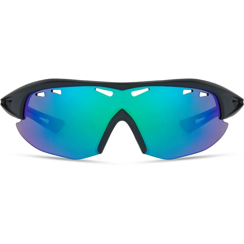 Madison Recon Sunglasses 3 Pack Matt Dark Grey/Green Mirror/Amber and Clear Lens-3