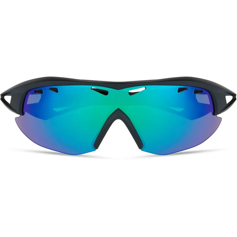 Madison Recon Sunglasses 3 Pack Matt Dark Grey/Green Mirror/Amber and Clear Lens-4