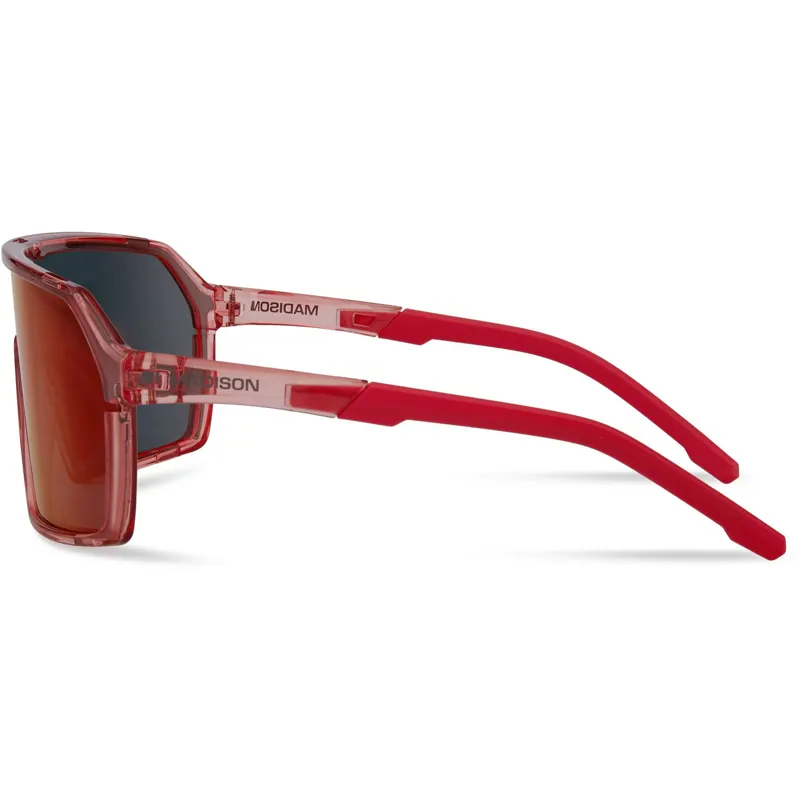 Madison Crypto Sunglasses Crystal Gloss Rose/Purple Mirror-1