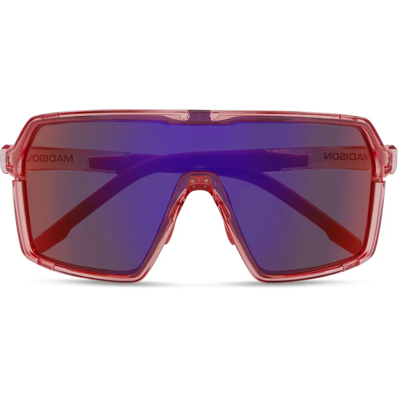 Madison Crypto Sunglasses Crystal Gloss Rose/Purple Mirror-4