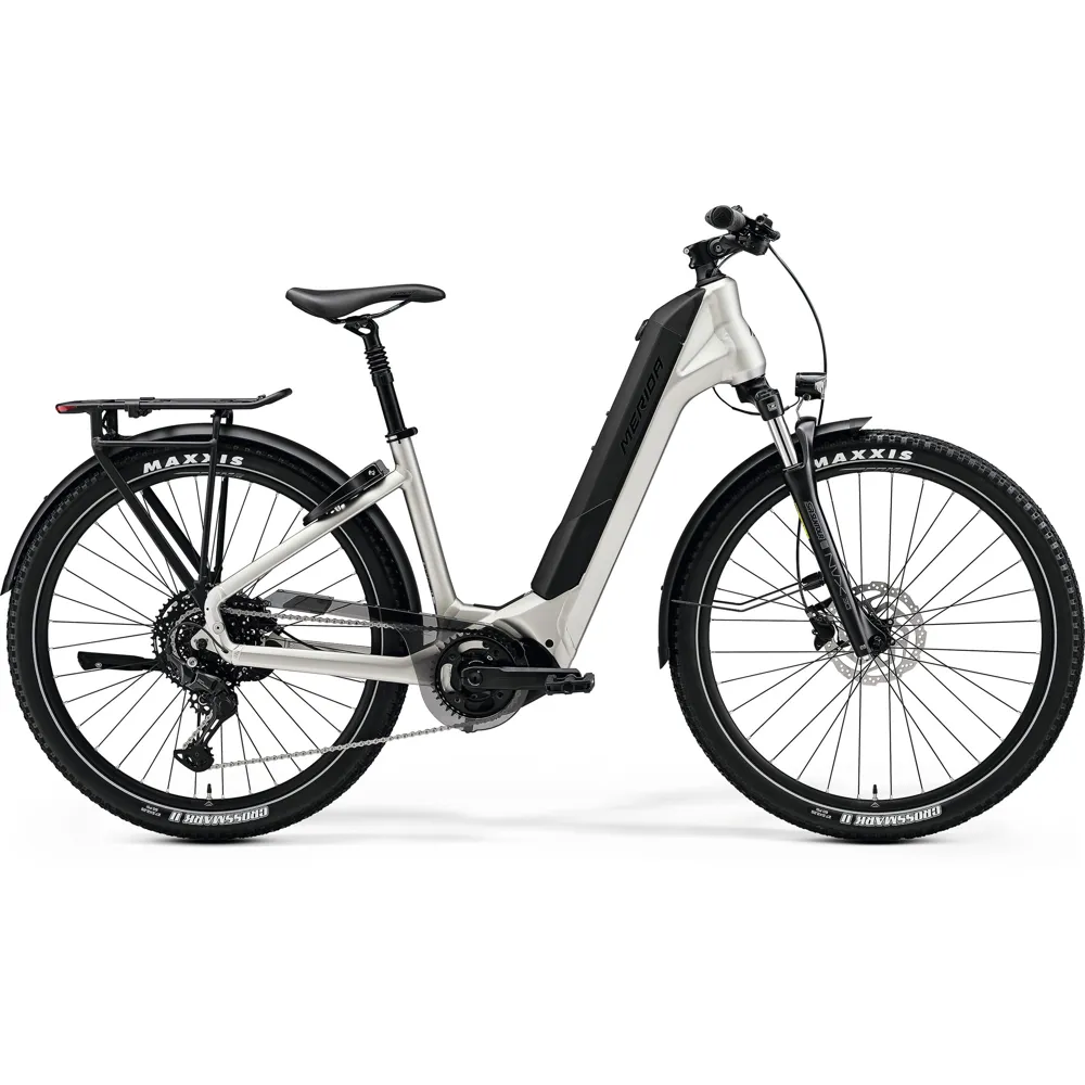 Merida eSpresso CC 575 Electric bike Grey/Black electric bike, photo from Leisure Lakes Bikes