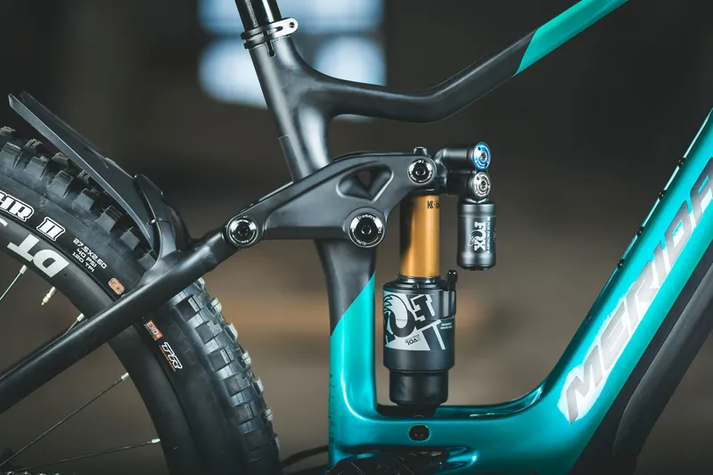 Merida eOne Sixty 10k Electric Bike 2020 Gloss Candy Teal/Matt Black-2