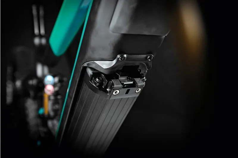 Merida eOne Sixty 10k Electric Bike 2020 Gloss Candy Teal/Matt Black-5