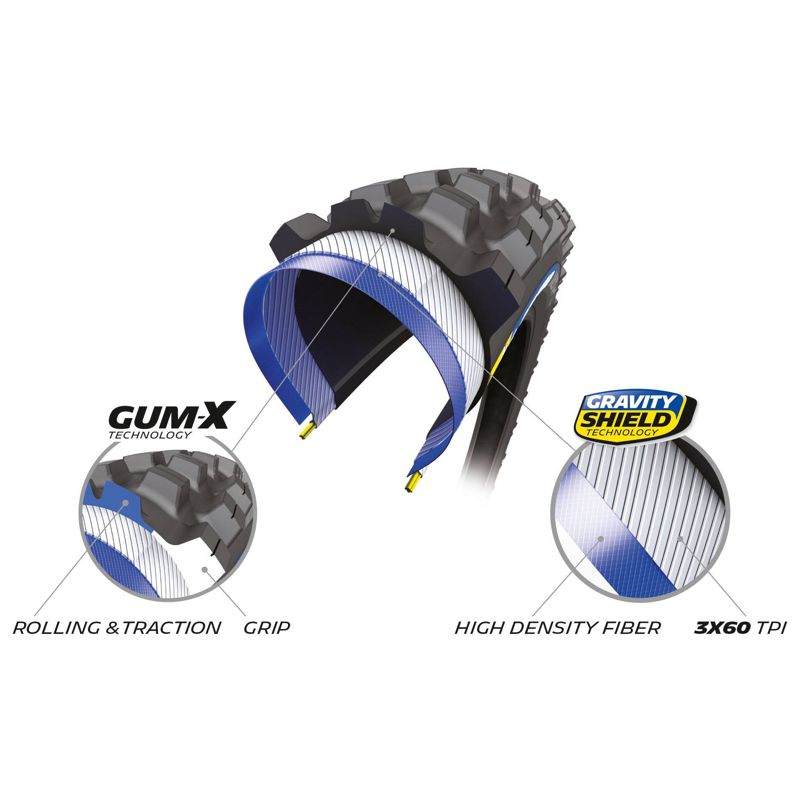 Michelin Force AM2 29x2.4 Competition Line TS TLR Tyre Black-2