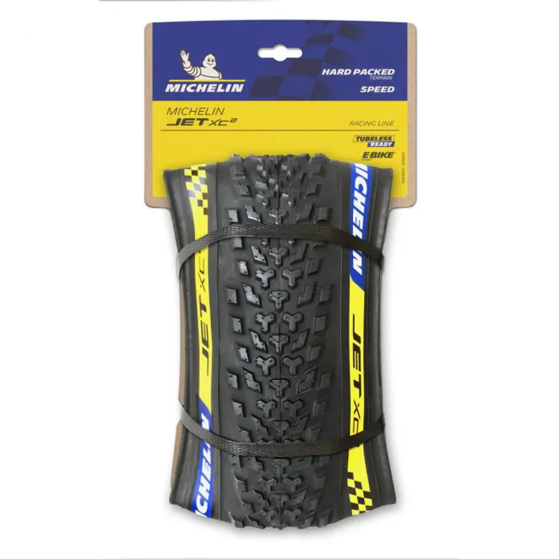 Michelin Jet XC2 Racing Line Tyre 29 X 2.25 57- 622 Black-1