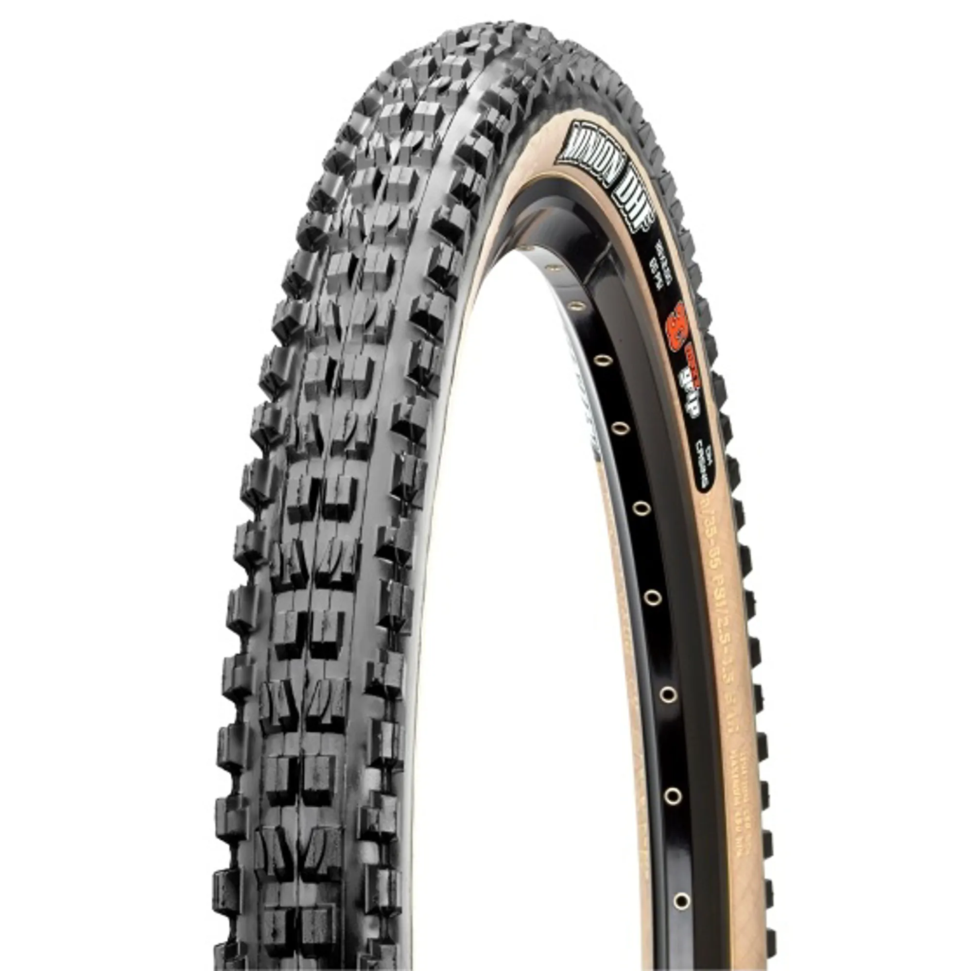 Maxxis Minion DHF Folding EXO TR Skinwall Tyre Black
