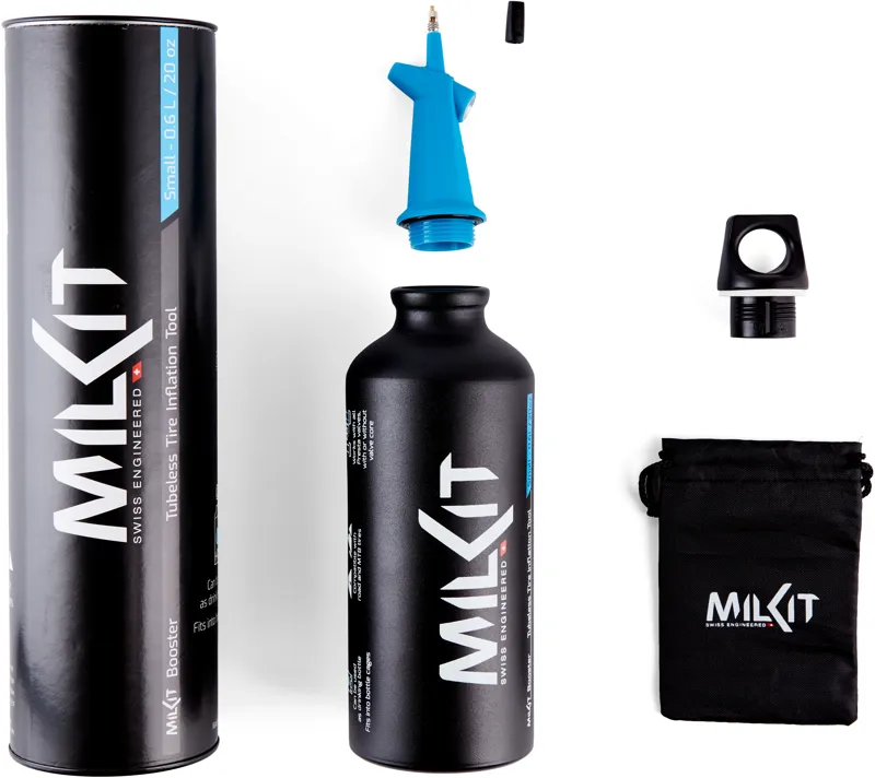 MilKit Booster Head with 600ml Bottle Black-1