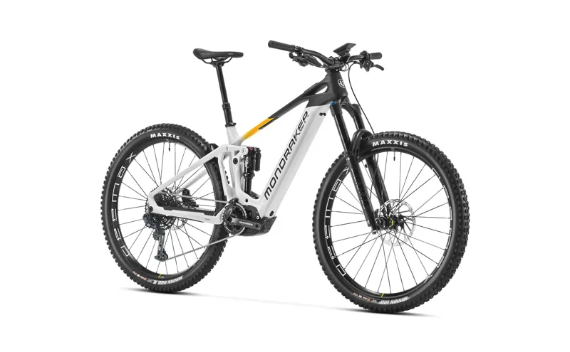 Mondraker Crafty Carbon R Electric Bike 2024 Grey/Black/Yellow-1