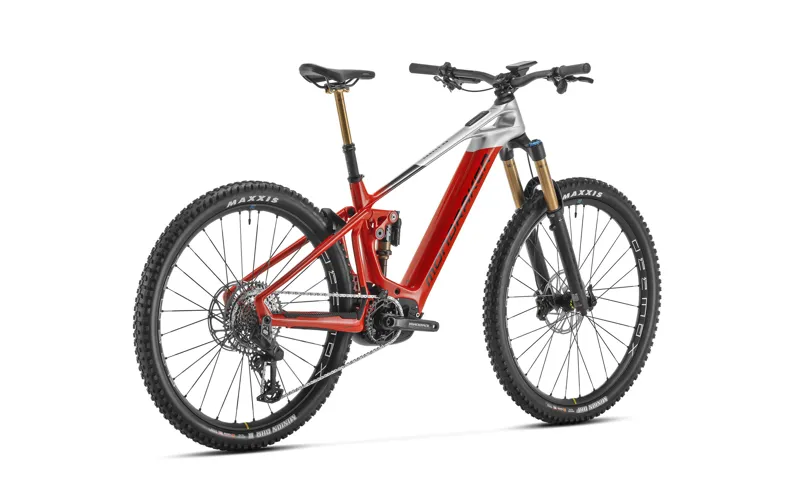 Mondraker Crafty Carbon RR Electric Bike 2024 Red/Silver/Grey-2